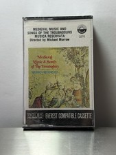 Musica Reservat Medieval Music And Songs Of The Troubadors Casssette NEW SEALED