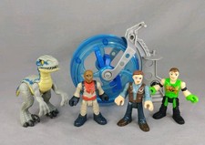 Imaginext Jurassic Park World Owen Grady Raptor & Blue Gyrosphere Action figures