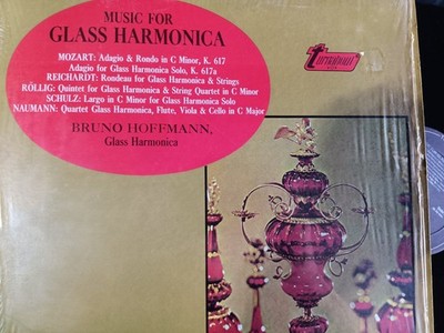 Music for Glass Harmonica Bruno Hoffmann. LP Vinyl Record Turnabout 