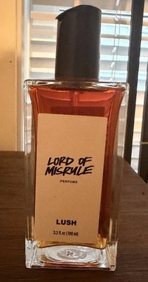 Lush Cosmetics Perfume LORD OF MISRULE Black Label Vegan Unisex 3.3 Oz NEW!