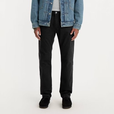 Levi's Men's 505 Regular Fit Straight Jeans Mid Rise Straight Leg Stretch