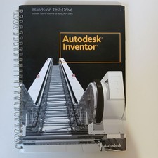 Autodesk Inventor Hands-On Test-Drive Book  DVD Vintage 2007