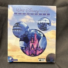 NEW SEALED - The Walt Disney World Explorer Computer Software PC, CD-ROM
