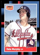 Dale Murphy 1988 Donruss #BC-14 Braves MLB READ FREE SHIPPING AutographDen