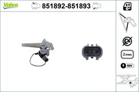 Valeo Fensterheber 851892 FüR Getz TB Hyundai