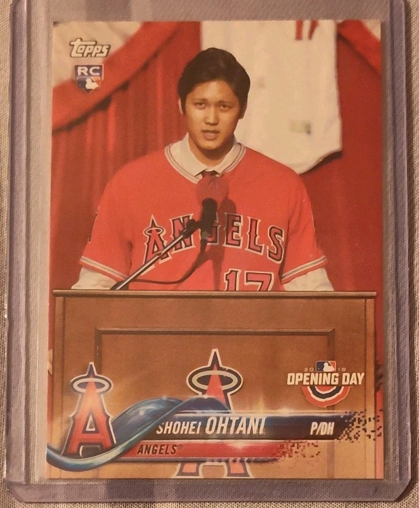 Topps opening day 2018 大谷翔平 ルーキーカード #200 2018 Topps Opening Day - Shohei Ohtani #200 for sale | eBay
