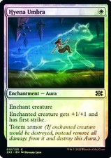 X 1 Hyena Umbra FOIL NM-M 2x2 013 MTG Magic The Gathering