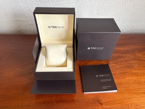 Genuine TAG Heuer Quartz Watch Alarm watch presentation box set