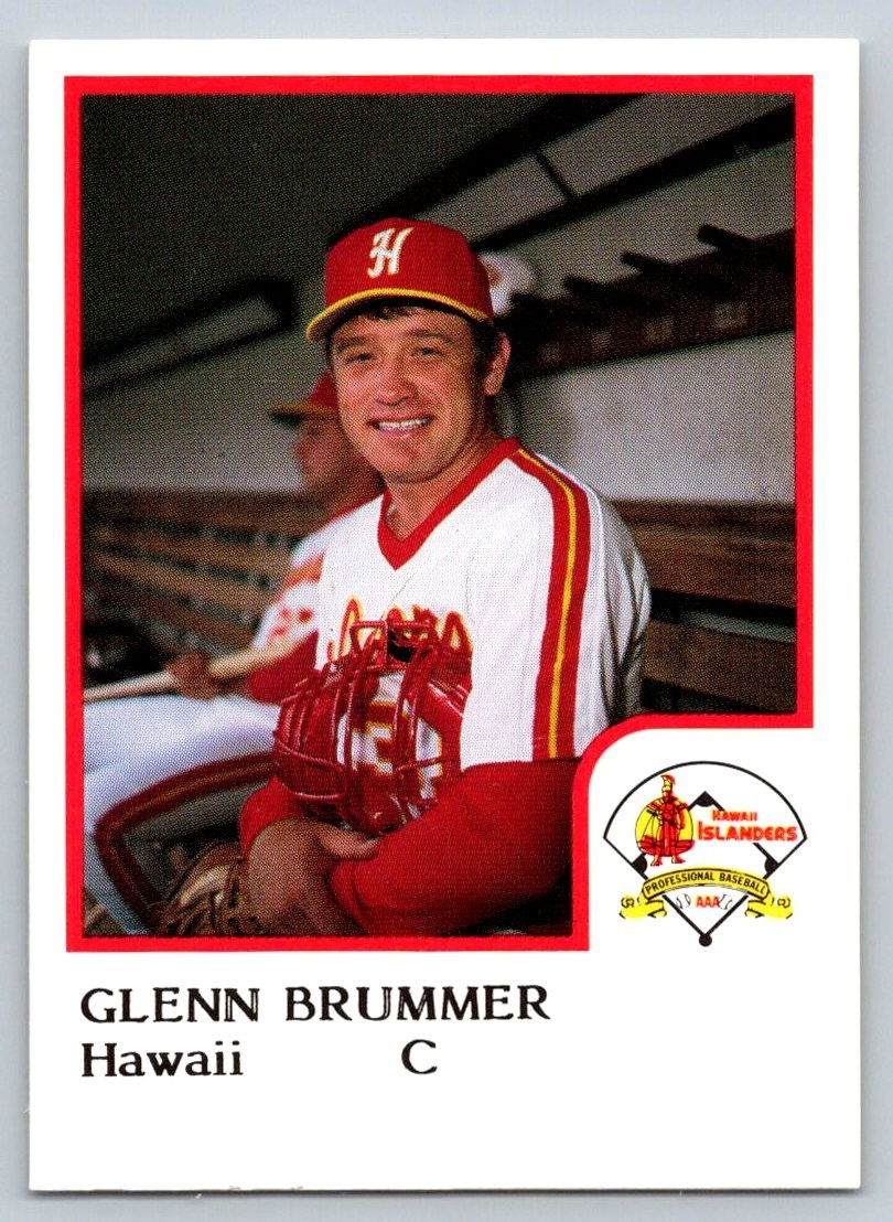 1986 ProCards Inc. Hawaii Islanders Glenn Brummer