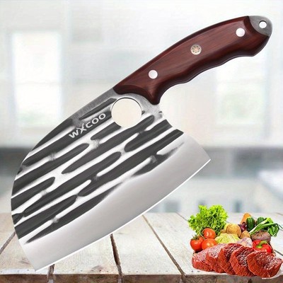 3PCS High Carbon Steel Boning Knife Handmade Forged Chef Utility Knife