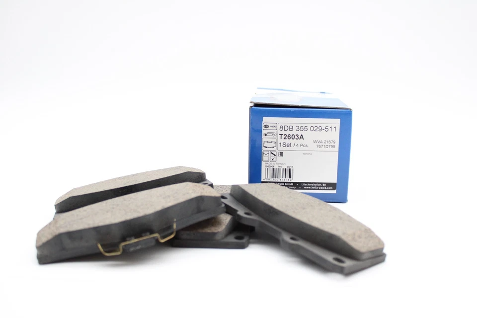 Juego de pastillas de freno delanteras OEM PAGID para Toyota 4Runner 1996-2002 Foto 3 de 3