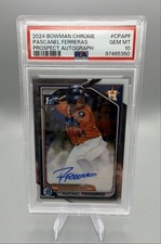 2024 Bowman Chrome - Prospect Autographs Pascanel Ferreras #CPA-PF (AU, RC)