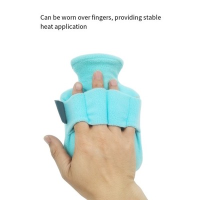 Small Hot Water Bottle Soft Furry Cover Multipurpose Warm Water Bag For Winter