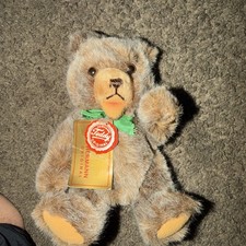 Vintage Gebr Hermann Teddy Bear Original with Tag 7"