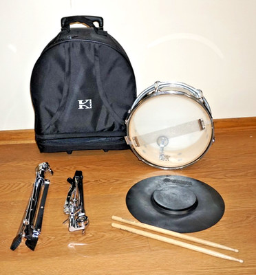 REMO WEATHER KING AMBASSADOR SNARE PEARL 6x13+EXTRA READ!!!!