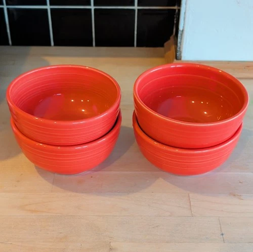 Fiesta Bistro Coupe Retired POPPY Cereal Bowl 5.5 inch