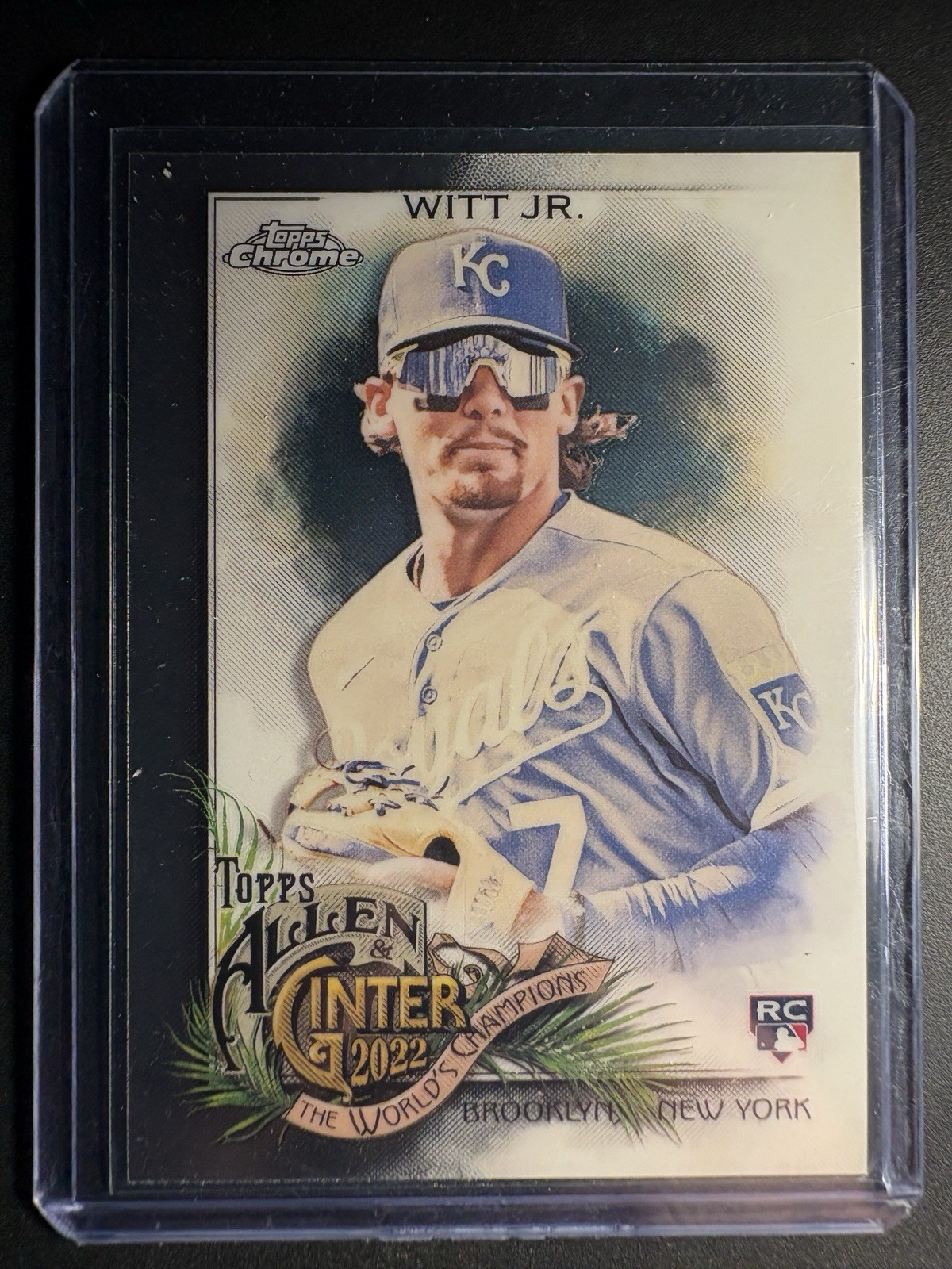 2022 Topps Chrome Allen And Ginter Bobby Witt Jr. #250