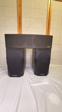 Pair Of Rare Vintage Mission 780 Speakers With Soundbar.