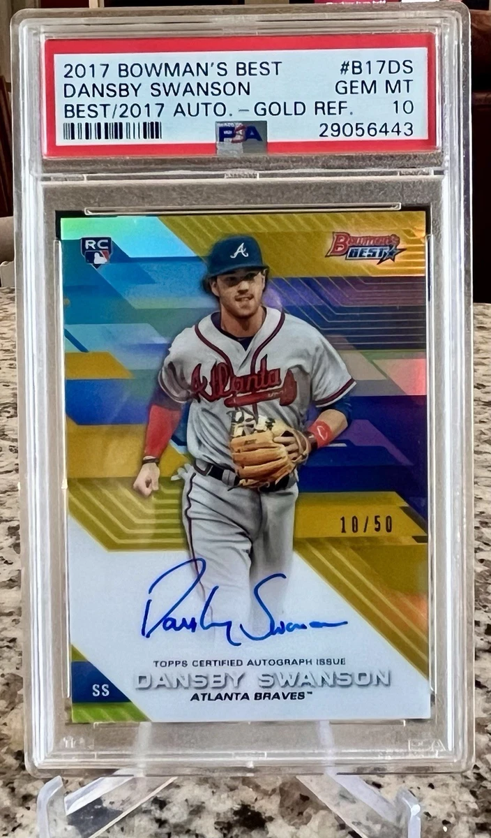 Dansby Swanson Autograph Baseball Cards for sale | eBay