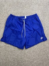 Vintage Nike 70s-80s Shorts Made In USA Large Blue