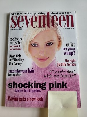 Vintage Seventeen Magazine September 1994 Jeff Buckley 1990s