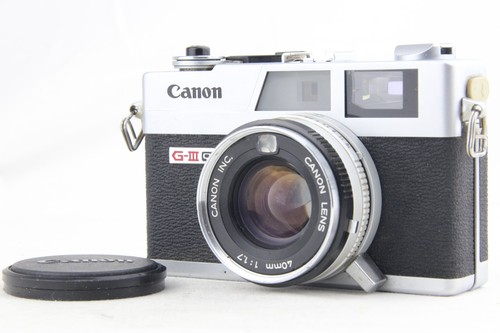 [ All Works, NEAR MINT-] CANON Canonet QL17 GIII Rangefinder Film Camera from JP