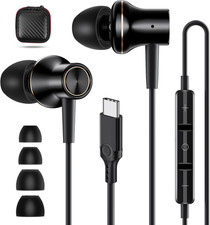 USB C Wired Earbuds for Iphone 17 16 15 Pro Max/Ipad A16, Type C Headphones N...
