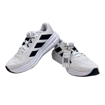 adidas Men's Questar 3 Running Shoes White Black Grey Size 7 ID6318 New