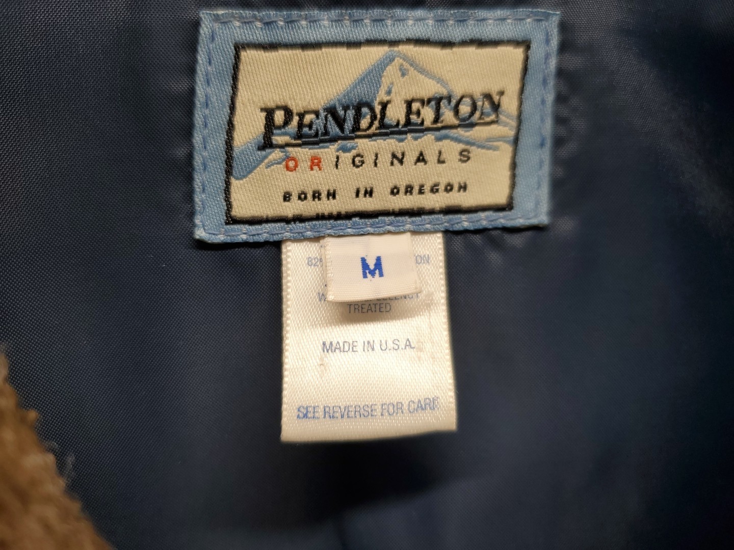 VTG Pendleton Wool Moose Canoe Leaf Northwoods Ca… - image 7