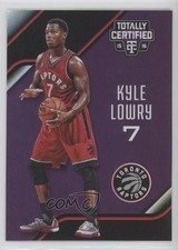 2015-16 Panini Totally Certified Mirror Purple 48/50 Kyle Lowry #71 3j0