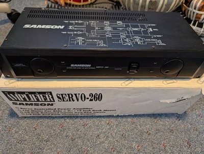 Samson Servo 260 Power Amplifier