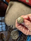 1812 Navy Dug Button Nice One !!!