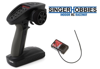 REDCAT RER20924 RCR-T4C 2A-BS 4-Channel 2.4Ghz Transmitter W/Receiver