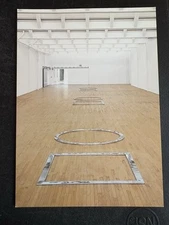 Dia Art Foundation Walter De Maria Equal Area postcard art gallery invitation