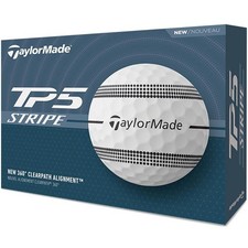 TAYLORMADE 2025 TP5 Stripe Golf Balls - 1 Dozen