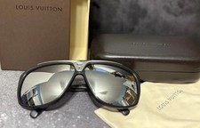 Rare Louis Vuitton Evidence Millionaire Sunglasses-BlackMatSilver100 Authentic