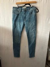 Zara Man Skinny Blue Jeans Size 32