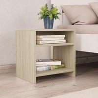 Nachttisch Sonoma Eiche 40X30X40 Cm Holzwerkstoff