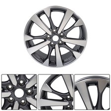 Llanta de repuesto de 18 x 7,5" gris mecanizada 62720 para Nissan Altima 2016-2018