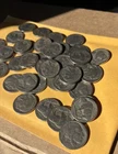Old U.S. Coin Lot! Full Roll Of Indian Head Buffalo Nickels. 40 NO Date Coins!