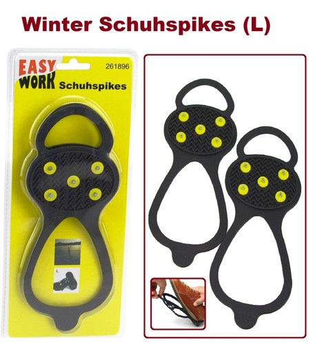 100 Schuhspikes Anti-Rutsch - Edelstahl Für Eis & Schnee