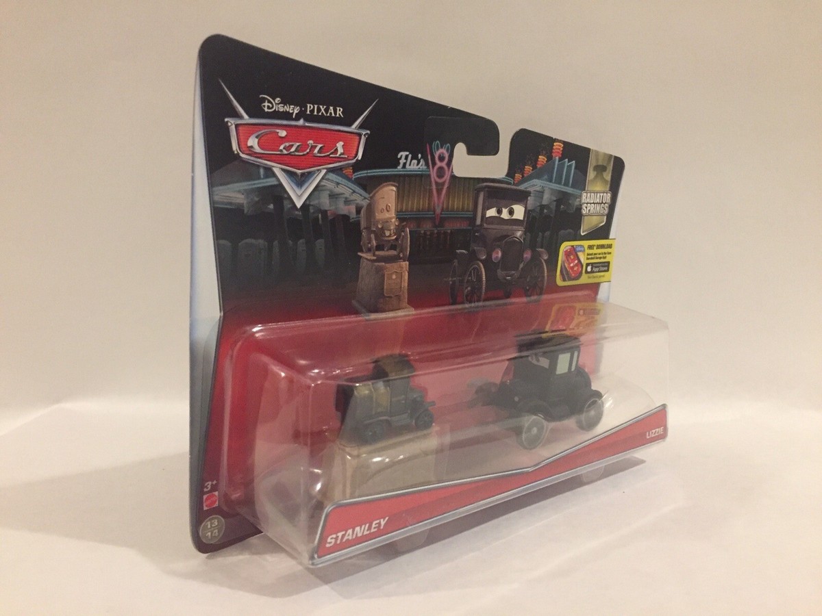 2016 Disney Pixar Cars Stanley & Lizzie Radiator Springs With