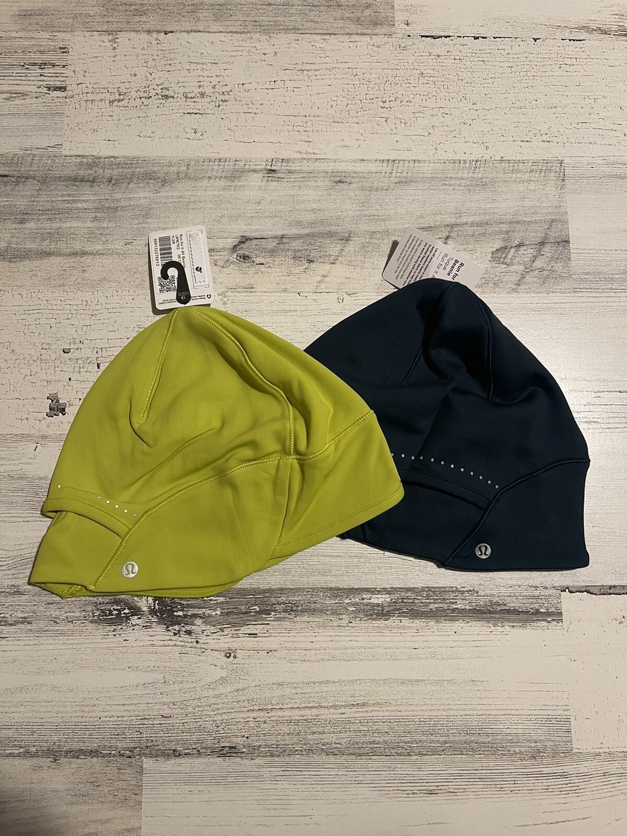 LULULEMON RUN FOR IT ALL BEANIE HAT CAP SET BUNDLE DARK  display picture 2