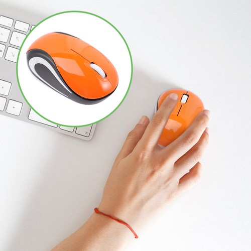 Wireless Mouse Cordless for Laptop Silent Small Mini - Afbeelding 9 van 10