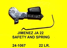 Jennings J-22 IN 22LR GUN PARTS  SAFETY + SPRING 24-1067