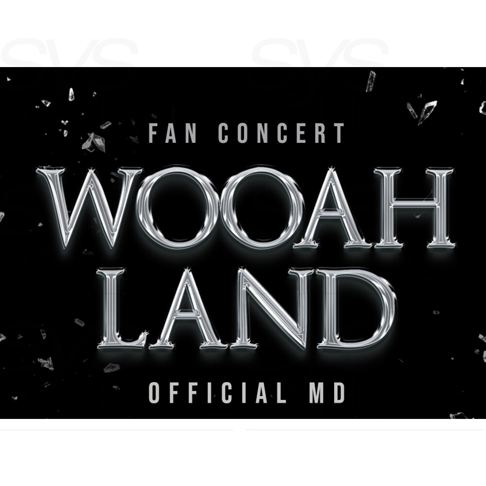 WOOAH FAN CONCERT WOOAH-LAND OFFICIAL MD + Tracking Number | eBay
