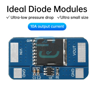 Ideal Diode Module Backflow Prevention Ideal Diode Rectifier 5-30V /10A LM74700