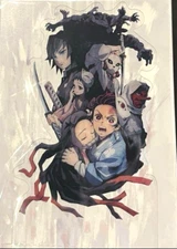 Kimetsu no Yaiba Demon Slayer Visual Clear Stand Figure Tanjiro Kamado Tomioka