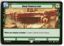 Droid Manufactory #022 Star Wars Unlimited TOR NM X1