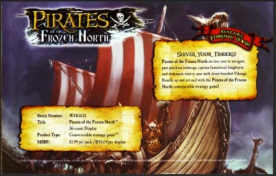 WizKids Pirates of the FROZEN NORTH CSG Singles - Crew, Ships, Treasures, etc.
